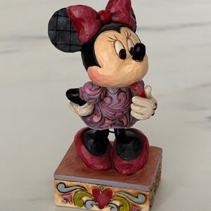 DISNEY Sweetheart Diva MINNIE MOUSE Showcase Jim Shore Figurine 4031476 …
